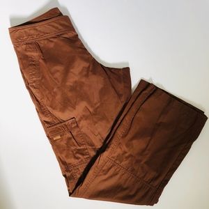 Prana Chocolate Brown Hiking/Utility Pants | Med